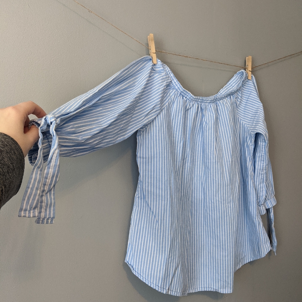 Potter's Pot Off the Shoulder Top Size Large